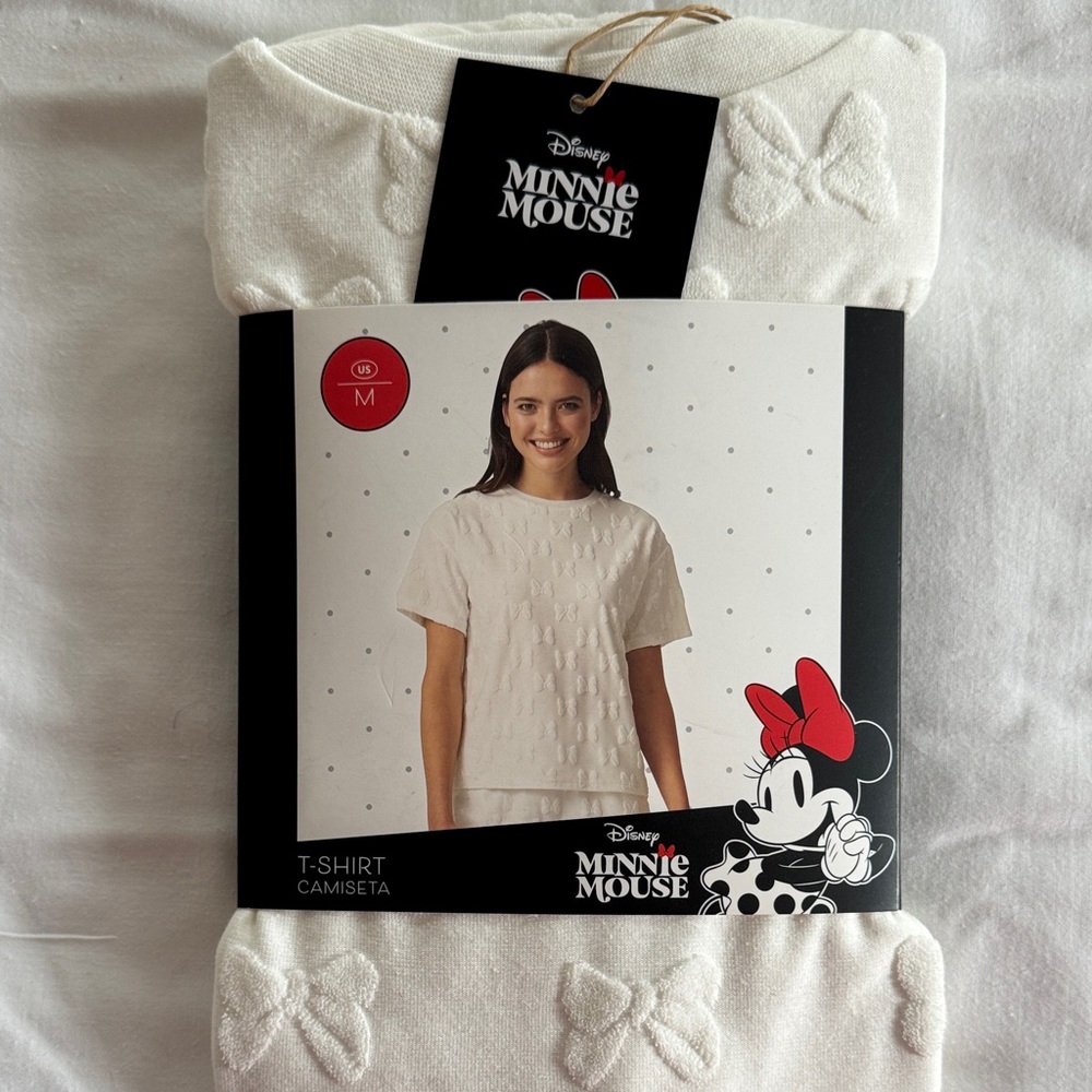Disney Minnie Mouse Cream Women’s T-Shirt